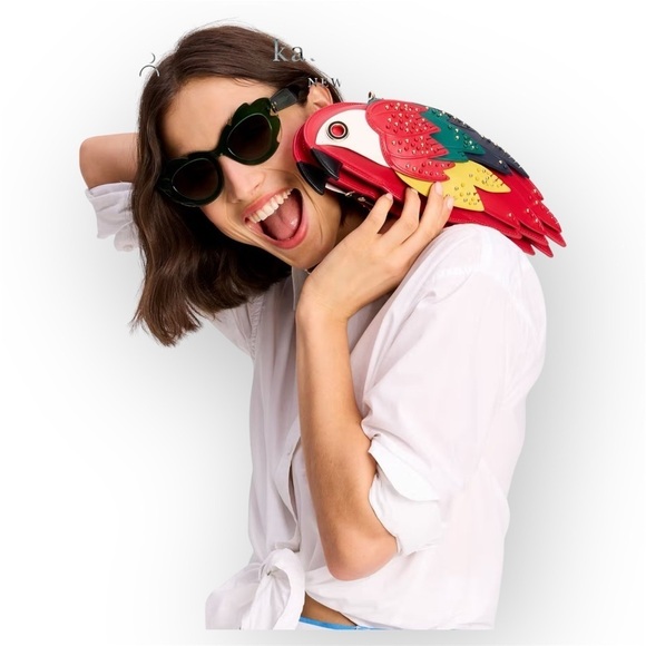 Kate Spade Rio Parrot Crossbody Bag, NWT - Picture 4 of 7